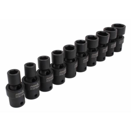 Slagfaste ledtoppe 10-19 mm – 10 dele