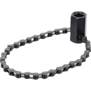 Universal-oliefilter-kædenøgle | indvendig firkant 12,5 mm (1/2") | Ø 100 mm