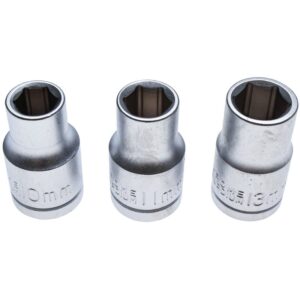 Topnøgletopsæt | 12,5 mm (1/2") | 10 - 11 - 13 mm | 3 dele