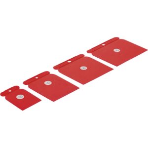 Japanspartelsæt | plast | 50 / 80 / 100 / 120 mm | 4 dele
