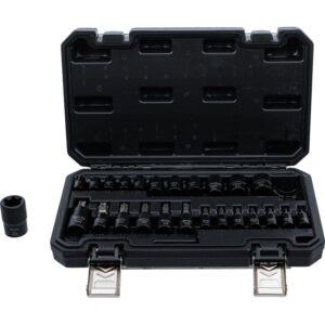 Bittop-/topnøgletopsæt | 6,3 mm (1/4"), 10 mm (3/8"), 12,5 mm (1/2") | E-profil / T-profil (til Torx) | 25 dele
