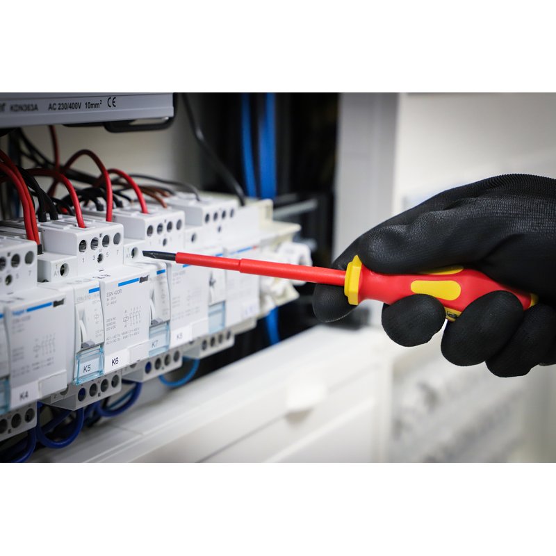 VDE-elektriker-skruetrækkersæt | kærv/krydskærv | 5 dele - Billede 7