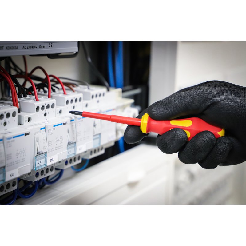 VDE-elektriker-skruetrækkersæt | kærv/krydskærv | 5 dele - Billede 8