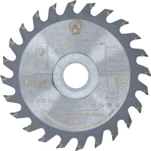 Hårdmetal-rundsavsblad | Ø 100 x 30 x 2,1 mm | 24 tænder