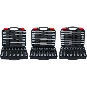 Bittopsortiment | indvendig firkant 12,5 mm (1/2") | 88 dele