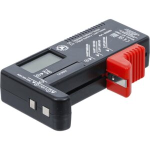 Digital batteritester | 1,5 V / 9 V
