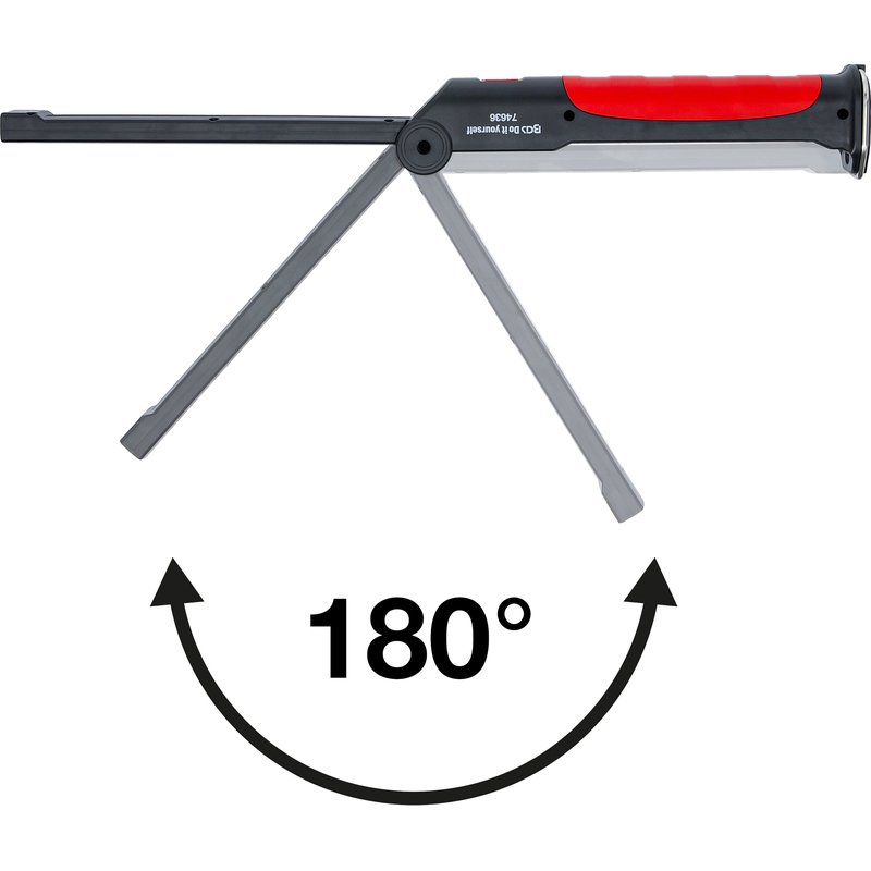 Batteridrevet knæklampe | COB-LED | 6,5 W | med ladestation - Billede 4