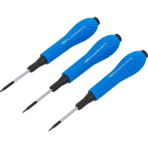 Præcisionsskruetrækkersæt | T-profil (til Torx) | T4 / T5 / T6 | 3 dele
