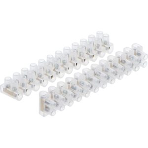 Rækkeklemmer | 2,5 mm² | 3 amp. | 2 stk. | 12-stk. blok
