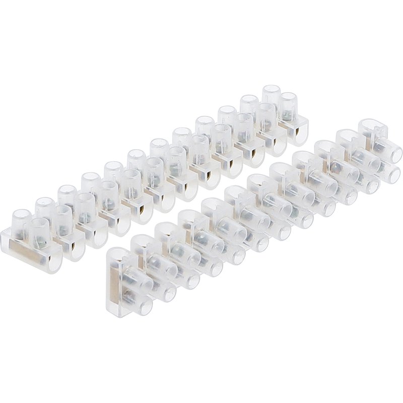 Rækkeklemmer | 2,5 mm² | 3 amp. | 2 stk. | 12-stk. blok