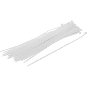 Kabelbinder-Sortiment | weiß | 4,8 x 300 mm | 50-tlg.