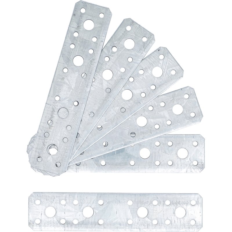 Fladbeslags-sortiment | 180 x 40 x 2 mm | i 6 dele - Billede 2