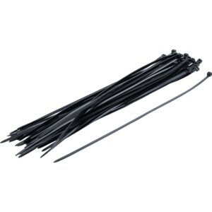 Kabelbinder-Sortiment | schwarz | 4,5 x 350 mm | 50-tlg.