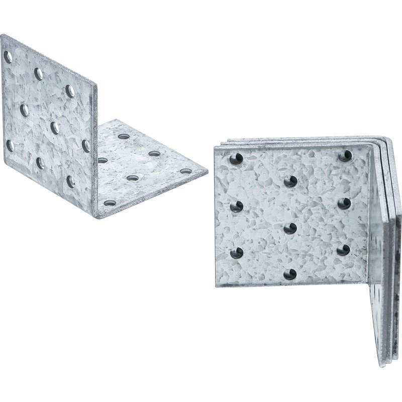 Vinkelbeslag | 60 x 60 x 60 mm | 4 dele - Billede 2