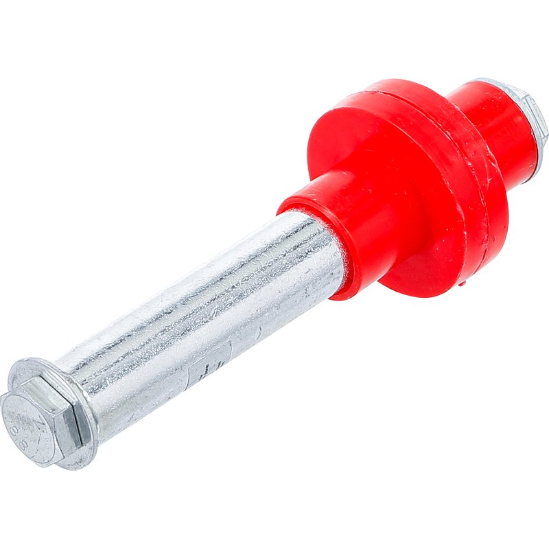 Akselsæt til trillebørshjul | 128 mm | Ø 20 mm | inkl. 2 afstandsmuffer - Billede 2