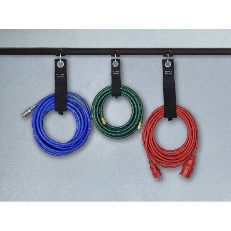 Kabel-opbevaringssele | justerbar | 38 x 260 mm - Billede 2