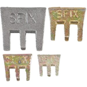 Fladkile-sortiment | S-Fix | 4 dele