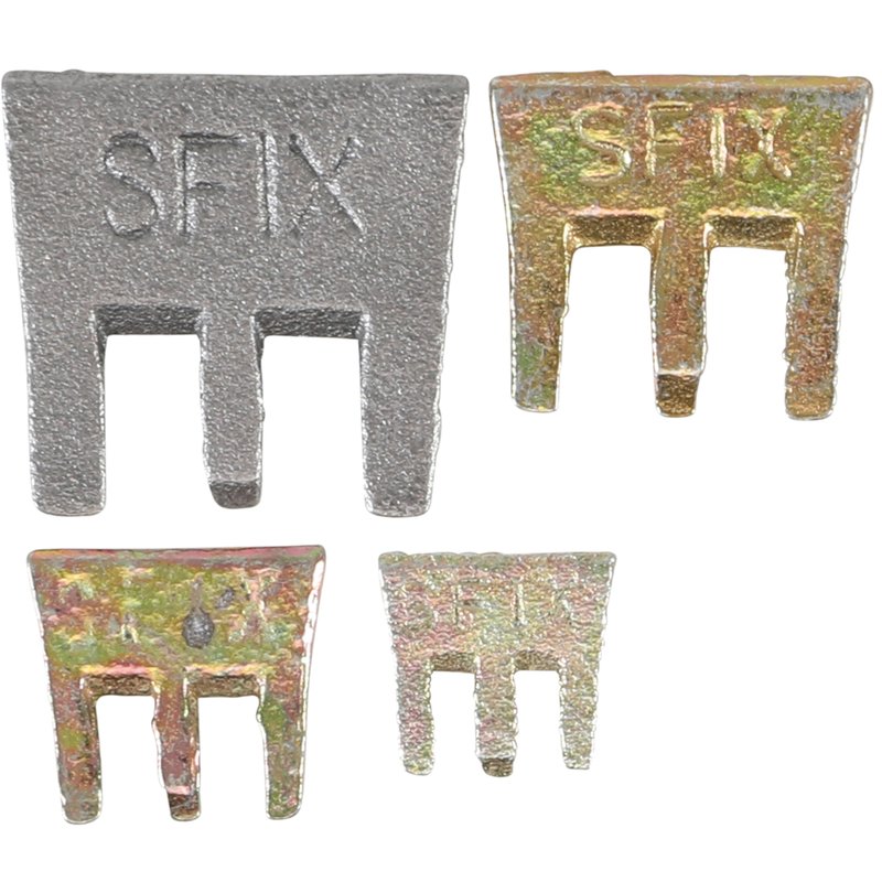 Fladkile-sortiment | S-Fix | 4 dele