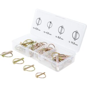 Klapsplitsortiment | bolt-Ø 4,5 - 11 mm | 32 dele