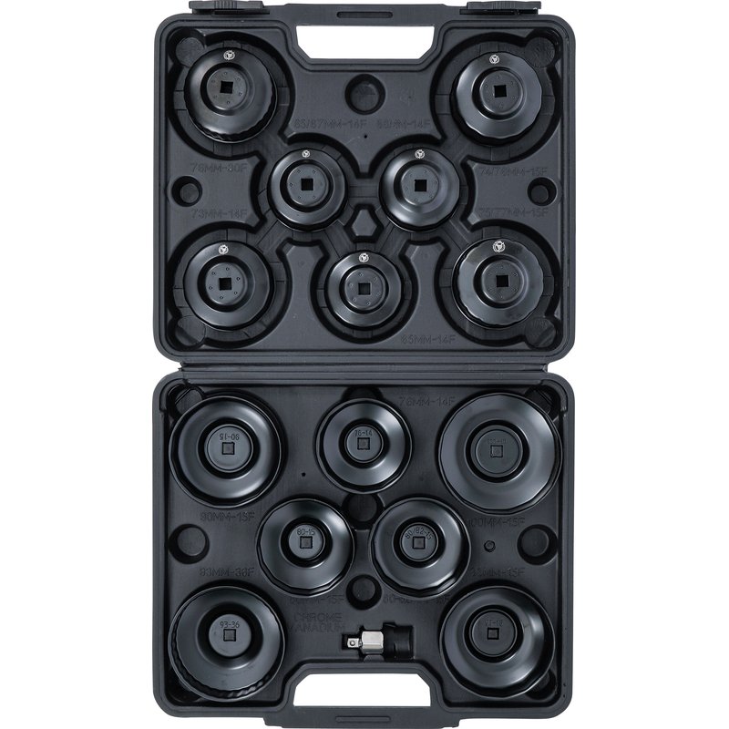 Oliefilternøglesæt | 10 mm (3/8") | 14 dele - Billede 4