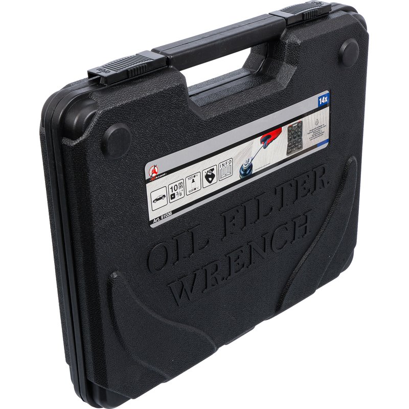 Oliefilternøglesæt | 10 mm (3/8") | 14 dele - Billede 5