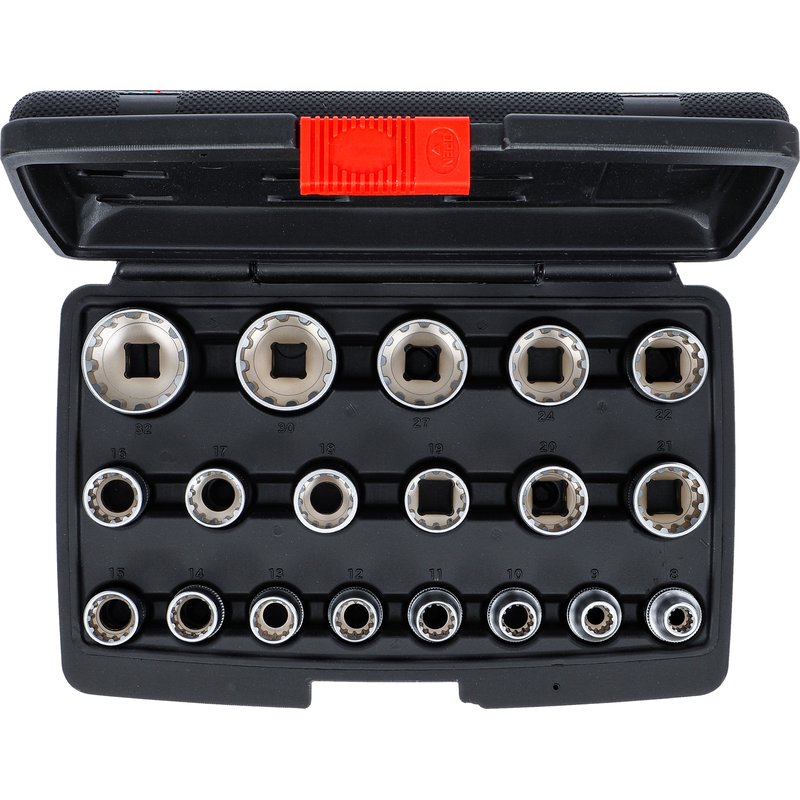 Topnøgletopsæt Gear Lock | 12,5 mm (1/2") | 19 dele - Billede 4