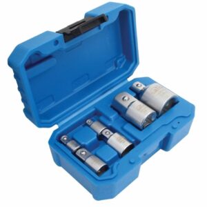 adapter sæt - 6 dele – 1/4", 3/8", 1/2" og 3/4"